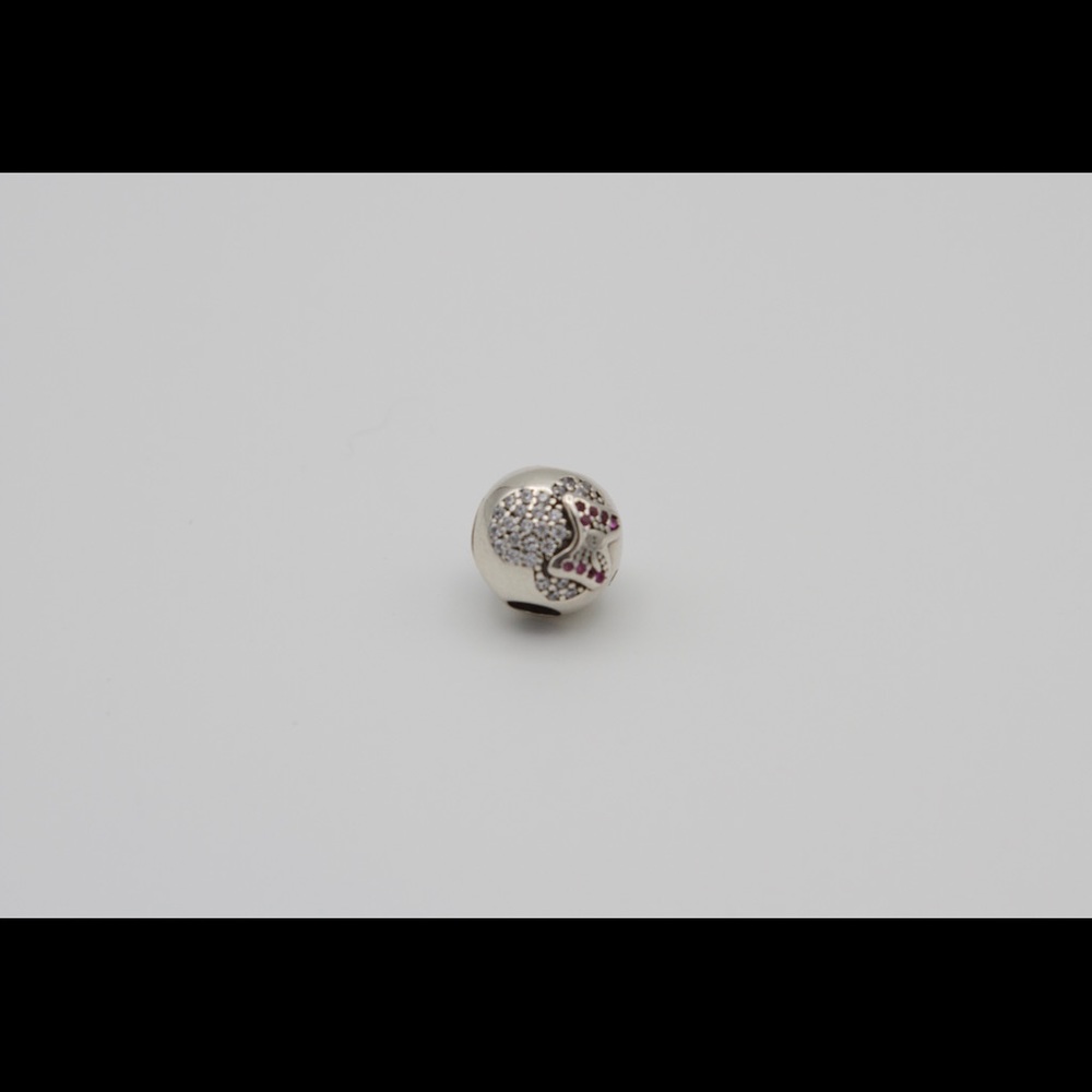 Pandora Minnie Mouse Pave Clip